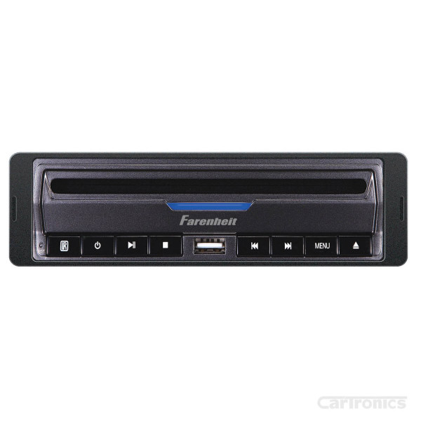 FARENHEIT INDASH MOUNTABLE DVD PLAYER WITH USB INPUT (DVD39)