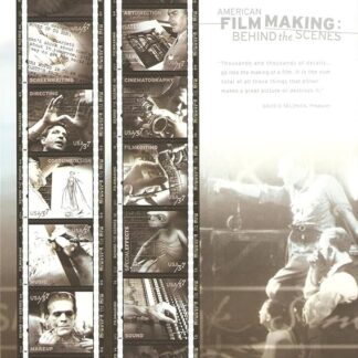 American Film Making Behind The Scenes Stamp