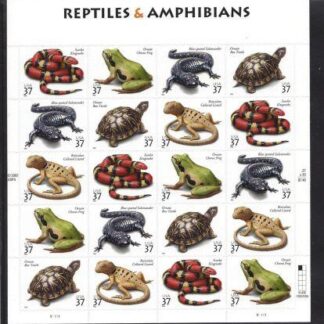 Reptiles And Amphibians Stamp
