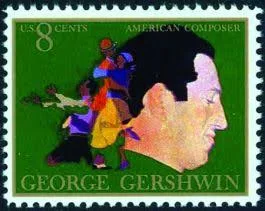 George Gershwin Composer 8 cents stamp