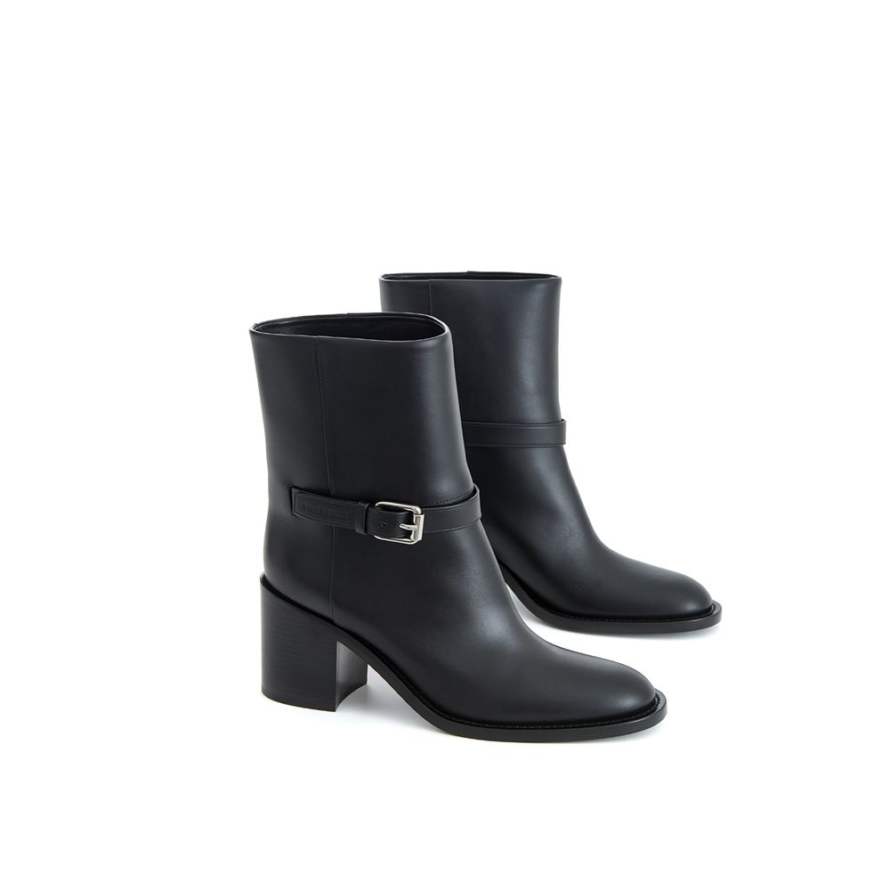 BURBERRY Black Leather Boot - Image 3