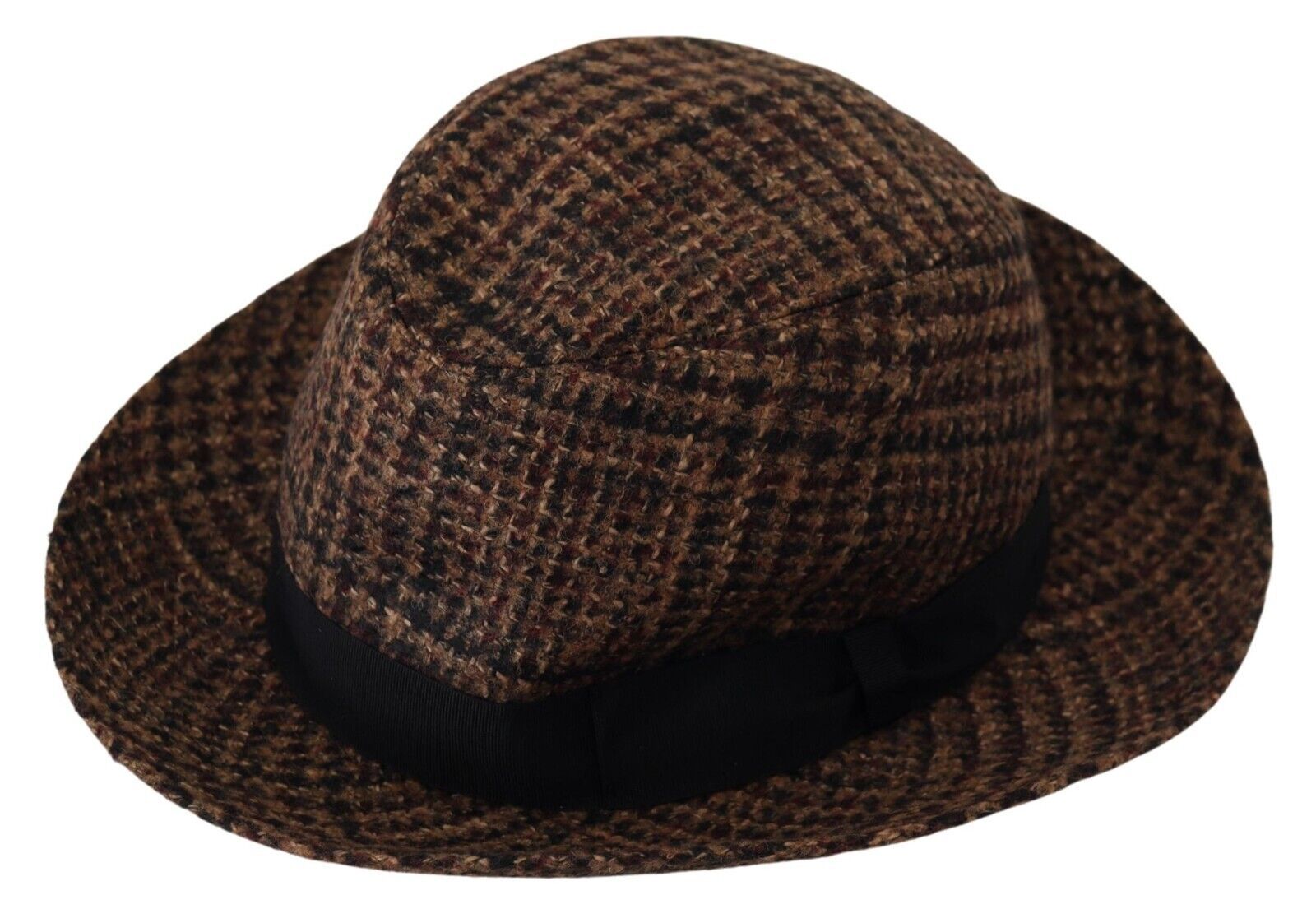 DOLCE & GABBANA Brown Fedora Hat - Image 3