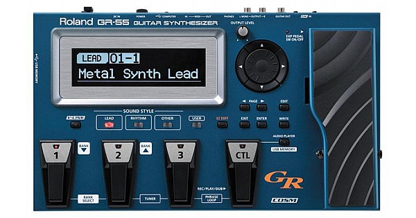 Roland GR-55 Guitar Synthesizer. Authenticated used 9 out of 10.