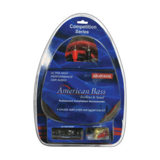 AMERICAN BASS 4 GAUGE AMP KIT (AK4MINIANL)