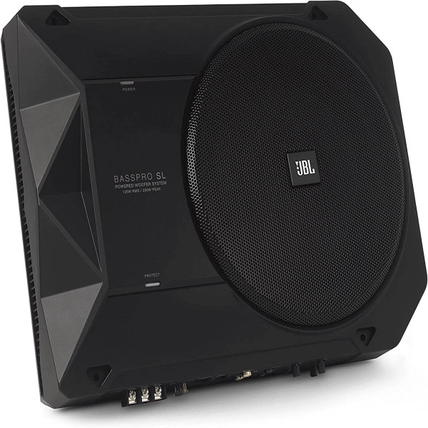 JBL COMPACT POWERED 250 WATT 8" UNDER SEAT SUBWOOFER (SUBBPSL2AM)