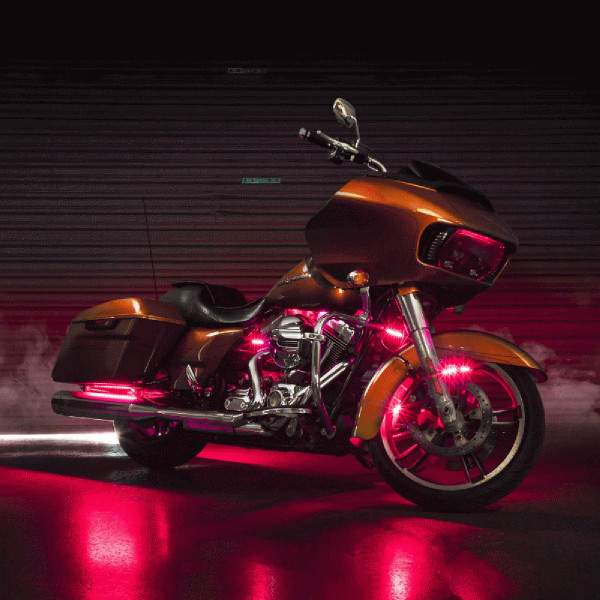 METRA HARLEY 96 & UP PLUG-N-PLAY 12 STRIP RGB LED KIT (BC-RGB-K1)