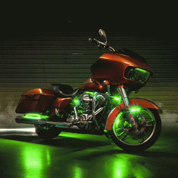 METRA HARLEY 96 & UP PLUG-N-PLAY 6 STRIP RGB LED KIT (BC-RGB-K2)