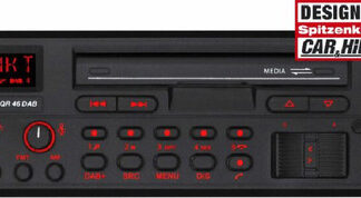 BLAUPUNKT SINGLE DIN MECHLESS RETRO RADIO 4V 3 PAIR RCA USB SD BT (BREMEN SQR56DAB)