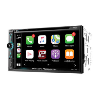 POWER ACOUSTIK 7" DOUBLE DIN WITH DVD, CARPLAY & ANDROID AUTO (CPAA70D)