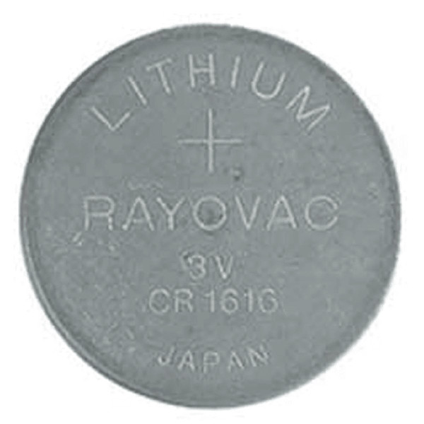 INSTALL BAY BATTERY CR1616 5 PacK (CR1616)