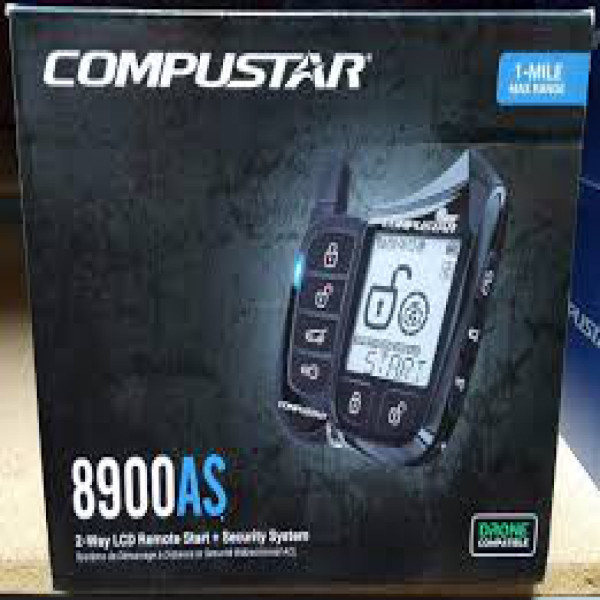 COMPUSTAR 2 WAY 1 MILE RANGE REMOTE START & ALARM (CS8900AS)