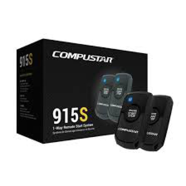 COMPUSTAR 1 BUTTON 1 WAY REMOTE START 1500' RANGE (CS915S)
