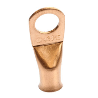 INSTALL BAY UNINSULATED RING TERMINALS 4 GAUGE 3/8" 25 PACK (CUR438)