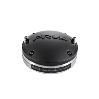 PRV AUDIO - 2" Exit Neodymium Driver - 220W Program Power - 3" VC (D3220Ti-Nd)