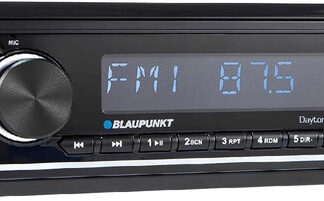 BLAUPUNKT SINGLE DIN MECHLESS AM/FM W/BT & DUAL USB 3 RCA (DAYTONA140)