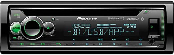 PIONEER AM/FM/CD W/BT, USB SAT READY (DEHS6220BS)