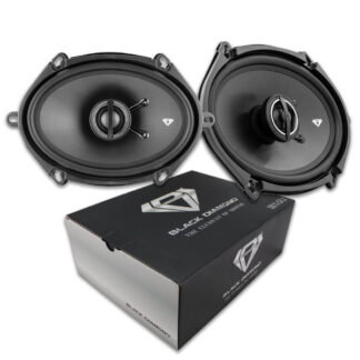 BLACK DIAMOND 5X7" COAXIAL SPEAKER 2 WAY 4-OHM 150 WATTS (DIA-57.2)
