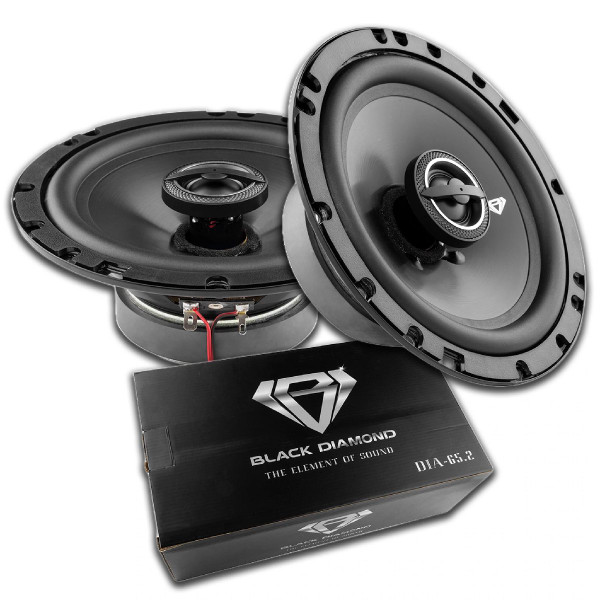 BLACK DIAMOND 6.5" COAXIAL SPEAKER 2 WAY 4-OHM 120 WATTS (DIA-65.2)