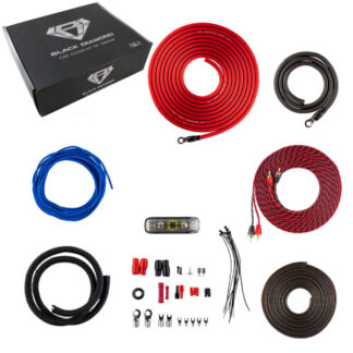 BLACK DIAMOND 4 GAUGE AMP INSTALLATION KIT (DIA-AK4)