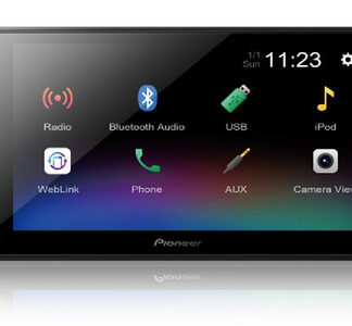 PIONEER 6.8" MECHLESS DOUBLE DIN (DMH340EX)