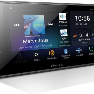 PIONEER 6.8" DOUBLE DIN MECHLESS APPLE CARPLAY & ANDROID AUTO WIRELESS SHORT CHASSIS RADIO (DMHW4660NEX)