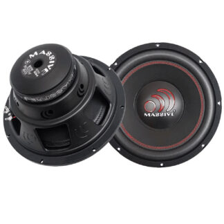 MASSIVE AUDIO 10" 500 WATT SINGLE 4 VC WOOFER (ECO10S4)