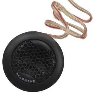 MASSIVE AUDIO 1″ 100 WATT ALUMINUM DOME TWEETER 4 OHM SOLD AS PAIR (FT1)