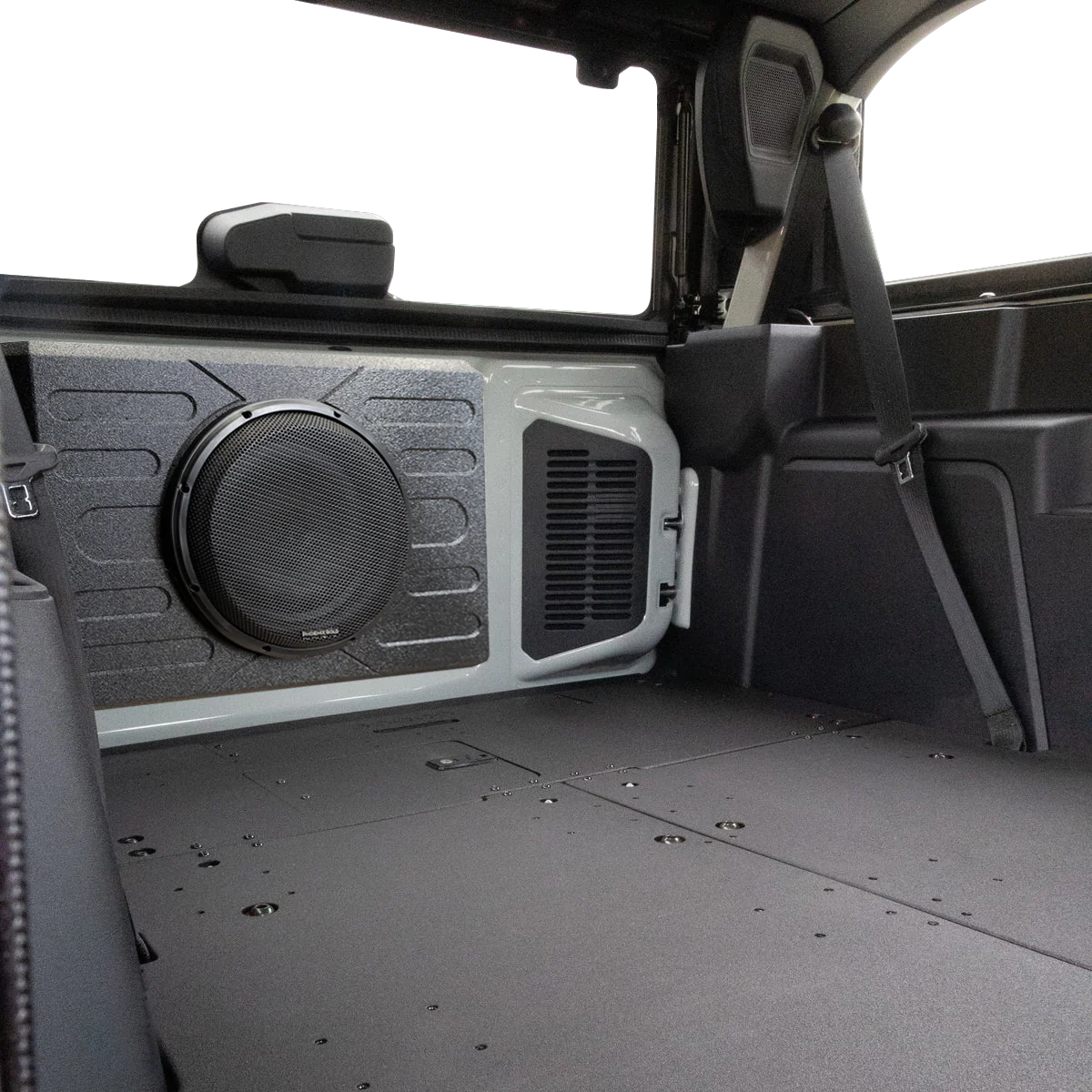 STINGER SWING GATE MOUNTED 12" WOOFER FORD BRONCO (TXFBB12) - Image 2