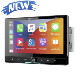 SOUNDSTREAM 10.6" DOUBLE DIN MECHLESS APPLE CARPLAY & ANDROID AUTO (VRCPAA-106M M M M M)