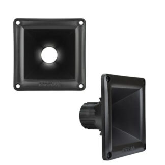 PRV AUDIO - 1" EXIT SCREW-ON WAVE GUIDE BLACK (WG11-25BLACK)