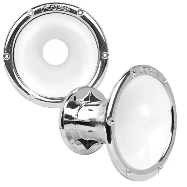 PRV AUDIO - 2" Exit -Wave Guide WGP14-50CHROMEWHITE