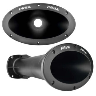 PRV AUDIO - 2" Exit Wave Guide - 50¡ x 25¡ - Black Matte Finish (WGP26-50)