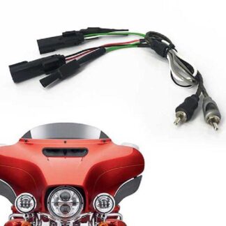 AMERICAN HARD BAG 14 AND LATER RCA ADAPTER FOR FRONT CHANNELS (WH-14-PNP-F)