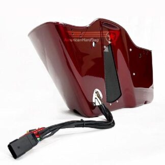 AMERICAN HARD BAG CUSTOM 4 GAUGE HARLEY SADDLE BAG WIRE HARNESS FOR AMPLIFIERS & SPEAKERS 1998+ (WH-4AWG-SB)