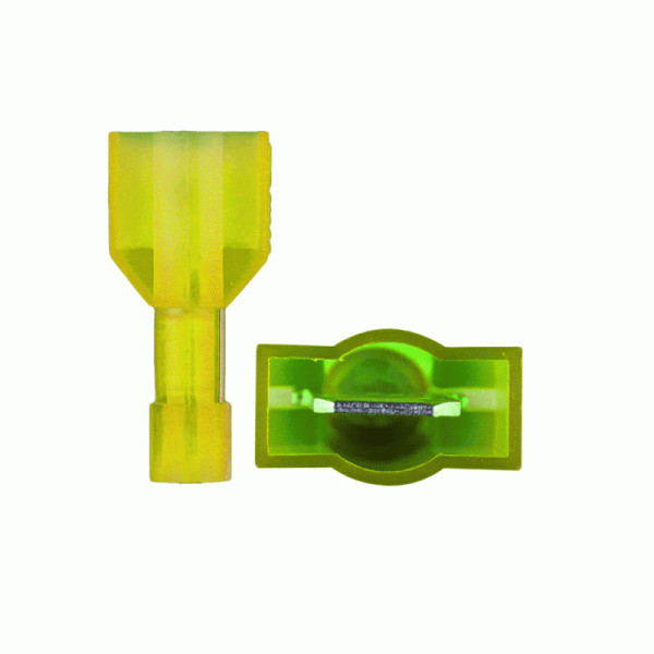 INSTALL BAY FULLY INSULATED MALE DISCONNECT 12-10 GAUGE 100 PacK (YNMD250F)