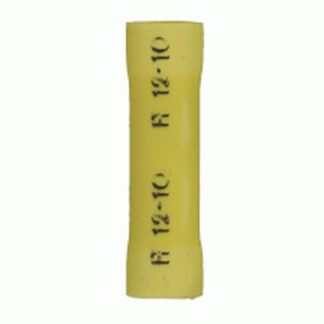 INSTALL BAY VINYL BUTT CONNECTOR 12-10 GAUGE  100 PACK (YVBC)