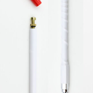 FIRESTIK TUNEABLE TIP FIBERGLASS ANTENNA 2' WHITE (FS2W)