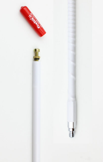 FIRESTIK TUNEABLE TIP FIBERGLA SS ANTENNA 3' WHITE (FS3W)