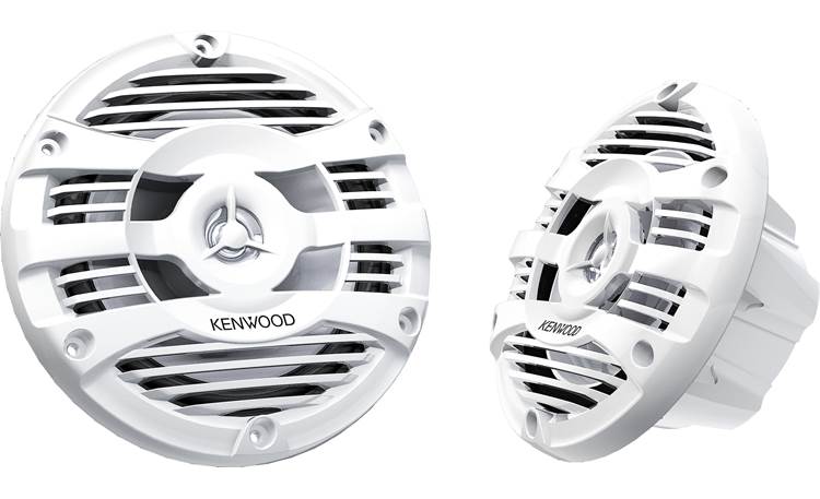KENWOOD 6.5″ 150 WATT 2 WAY MARINE SPEAKER WHITE (KFC1653MRW)