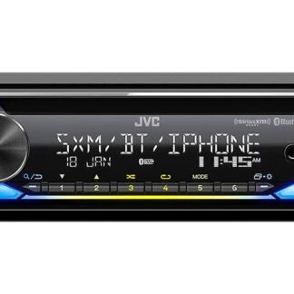 JVC SINGLE DIN AM/FM/CD W/USB & BT SIRIUSXM READY (KDTD91BTS)