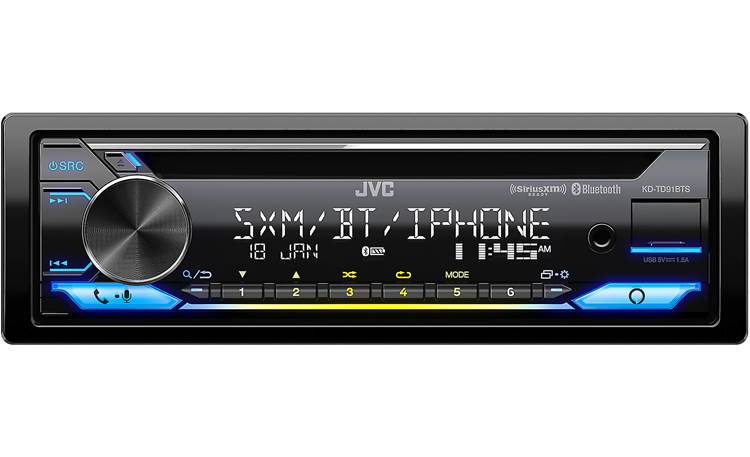 JVC SINGLE DIN AM/FM/CD W/USB & BT SIRIUSXM READY (KDTD91BTS)