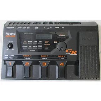 Rolnd GR33 Synthesizer for Guitar and other midi instruments. Authenticated used.