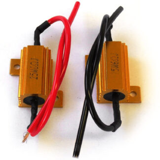 RACESPORT LOAD RESISTORS PREVENT UNWANTED ERROR/WARNING LIGHTS  (10W6OHMRESISTORS)