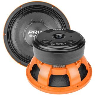 PRV AUDIO - 12" SUBWOOFER - ALUMINUM BASKET - 4" VC - 6000W PROGRAM POWER - 2 OHMS (12SW6000BP-2)