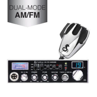 NEW COBRA CHROME TRUCKERS CB DUAL-MODE AM/FM (29 LTD CHROME)