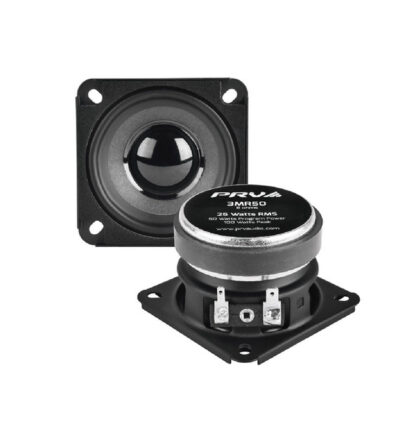 PRV AUDIO - 3" MID RANGE - STAMPED STEEL - 0.75" VC - 50W PROGRAM POWER (3MR50)