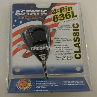 ASTATIC NOISE CANCELING MICROPHONE (636LDX1)