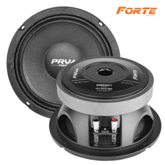 PRV AUDIO - 6" MID BASS - ALUMINUM BASKET - 2" VC - 550W PROGRAM POWER - 4 OHMS - FORTE SERIES (6MB550FT-4)