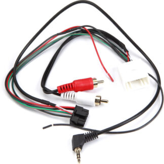 METRA TOYOTA 20 PIN CONNECTOR WITH P& P FOR ASWC & AUDIO AUX IN RCA'S (70-8114)