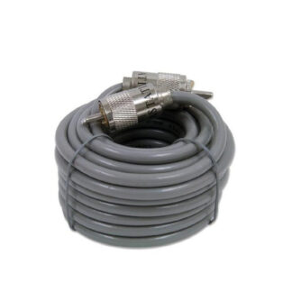 ASTATIC PRE-MADE RG8X MINI GREY COAX 9' (8X9)